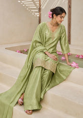 Navira Embellished Sharara Set
