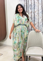 Sage Blossom Drape