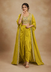 Kiara Indo-Western Drape Set