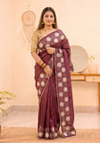 Crush Shimmer Saree
