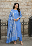 Luxe Banarsi Kurti Set
