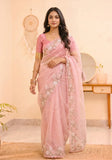 Organza Shimmer Saree