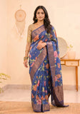 Soft Linen Silk Saree